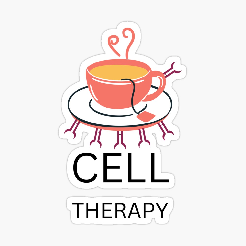 T-cell (lymphocyte) glossy sticker